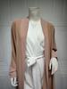 MQ064 Women's Patchwork Chiffon Cardigan Jacket Two-piece Set