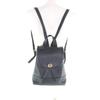 Excellent COACH Backpack Â· Daypack Old Coach Black Glove Leather Women 9960 Used