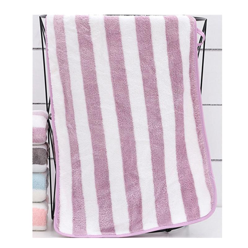 35x75cm Coral Velvet Polyester Brokátový ručník Měkký savý Pohodlný dárek Bytový textil Koupelnové potřeby