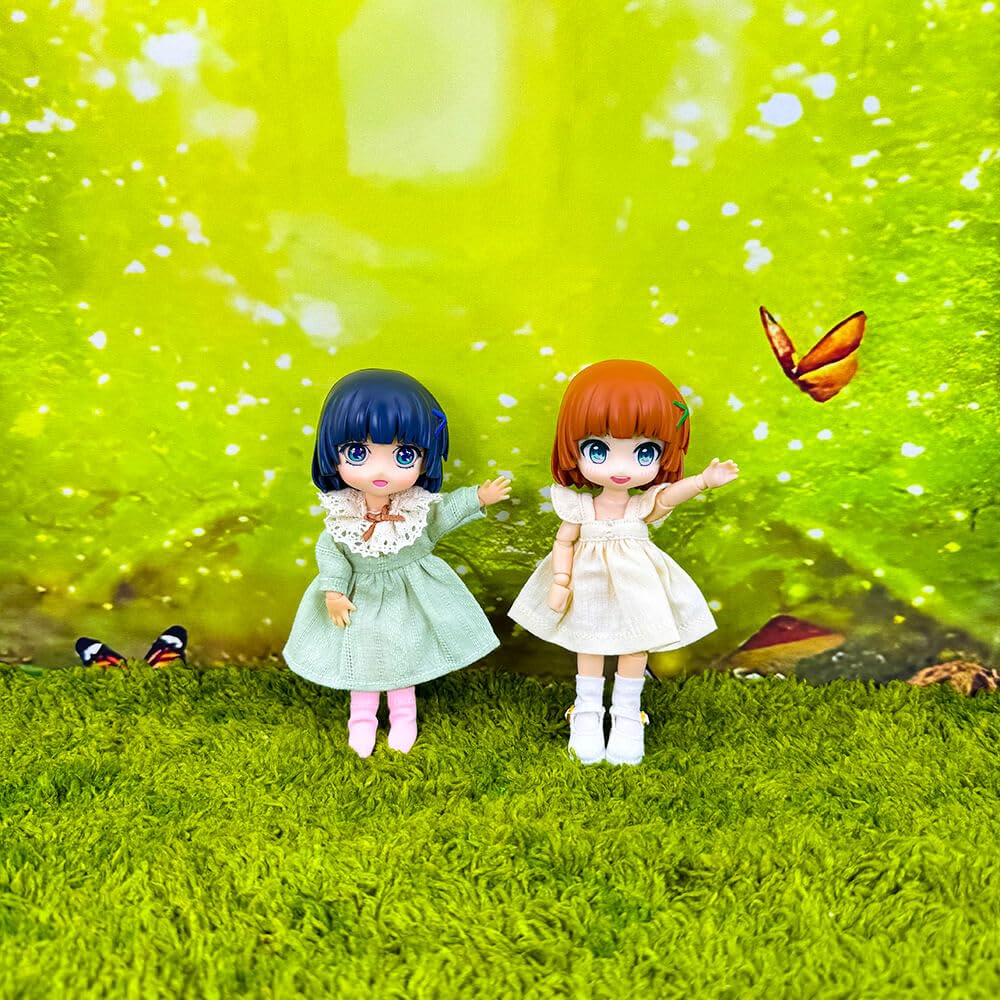 Niannyyhouse Obitsu 11 Socks, Set of 6, for OB11 Size Obitsu 11cm Dolls