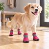 Comfortable Paws Covers for Travel Waterproof Dog Shoes Small Medium and Large Dogs, Non-Slip Oxford Cloth Heavy Duty Boots Daily Walks