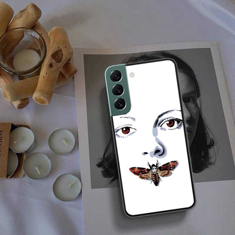 Hot Movie The Silence of the Lambs Phone Case For Samsung Galaxy S22 S25 Ultra S21 S10 Plus S26 Edge S20 S23 S24 FE Cover Si