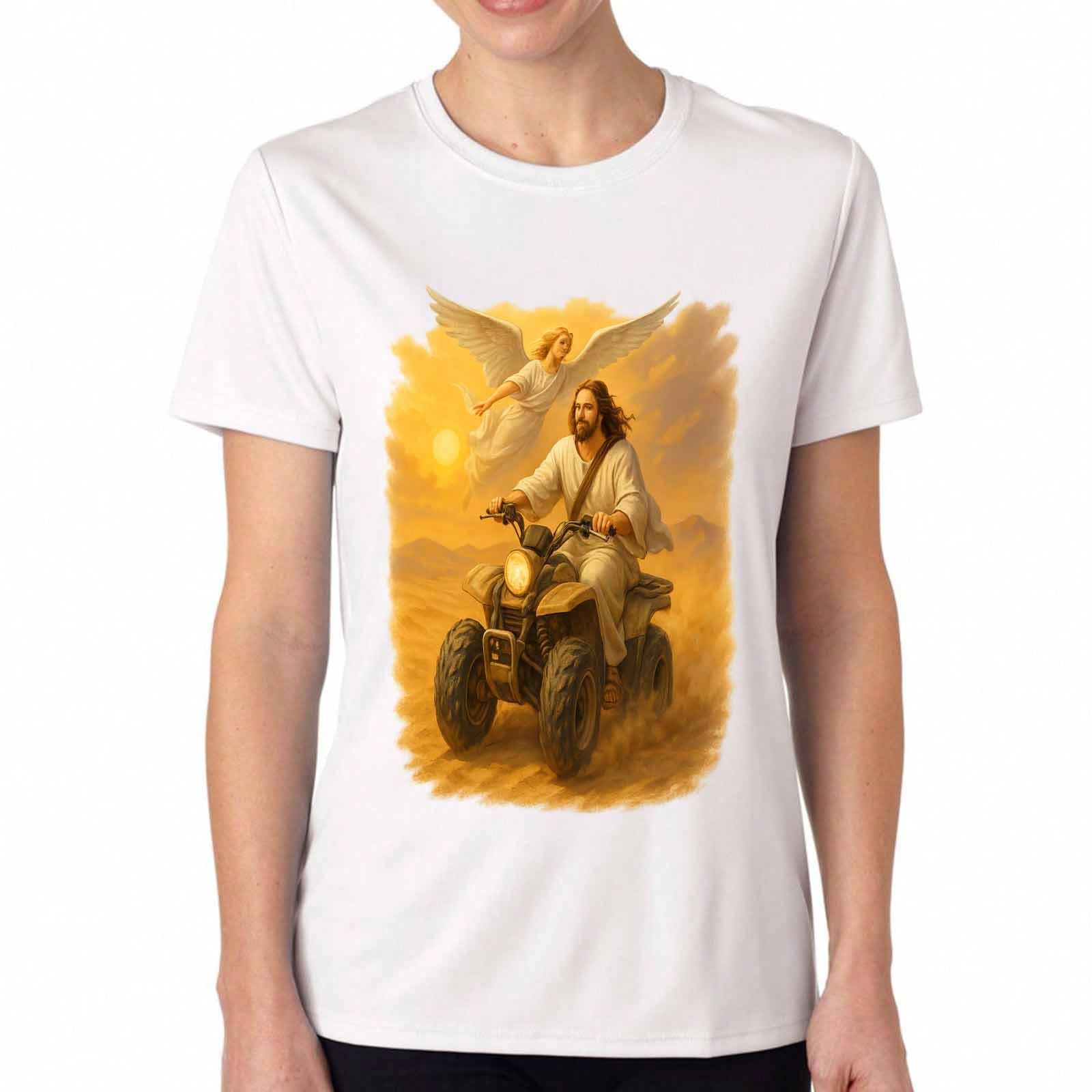Jesus Savior unisex s Cotton T Shirt, Premium Cotton Graphic, Durable And Comfortable, Casual Fashion. Jesus Is My Savior Theme Print, And Stylish,So S разноцветный