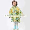 Skater Kids' Rain Poncho, Doraemon "I'm Doraemon" Secret Gadget Raincoat, Suitable for Children Height 110-125cm (RAPO1)
