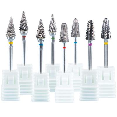 Fräser für Maniküre, Wolframkarbid-Nagelbohrer, Fräser zum Entfernen von Gel-Lack, Nail-Art-Zubehör, Werkzeugmaschinen
