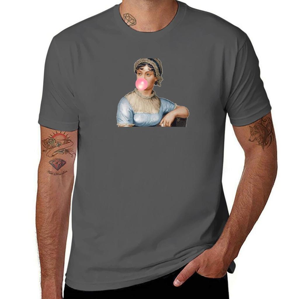 Jane Austen Obstinate Headstrong Girl Tshirt Casual Breathable Short Sleeve Top