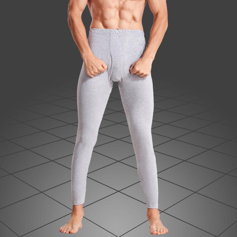 Herren Baumwolle Wolle Hose mit hoher Taille - Leicht, Locker geschnitten, Perfekt für Frühling und Herbst