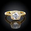 Fashion Rings For Women  Wedding Engagement Jewelry Accessory Cubic Zircon Stone Promise Finger Ring Anillos Femme