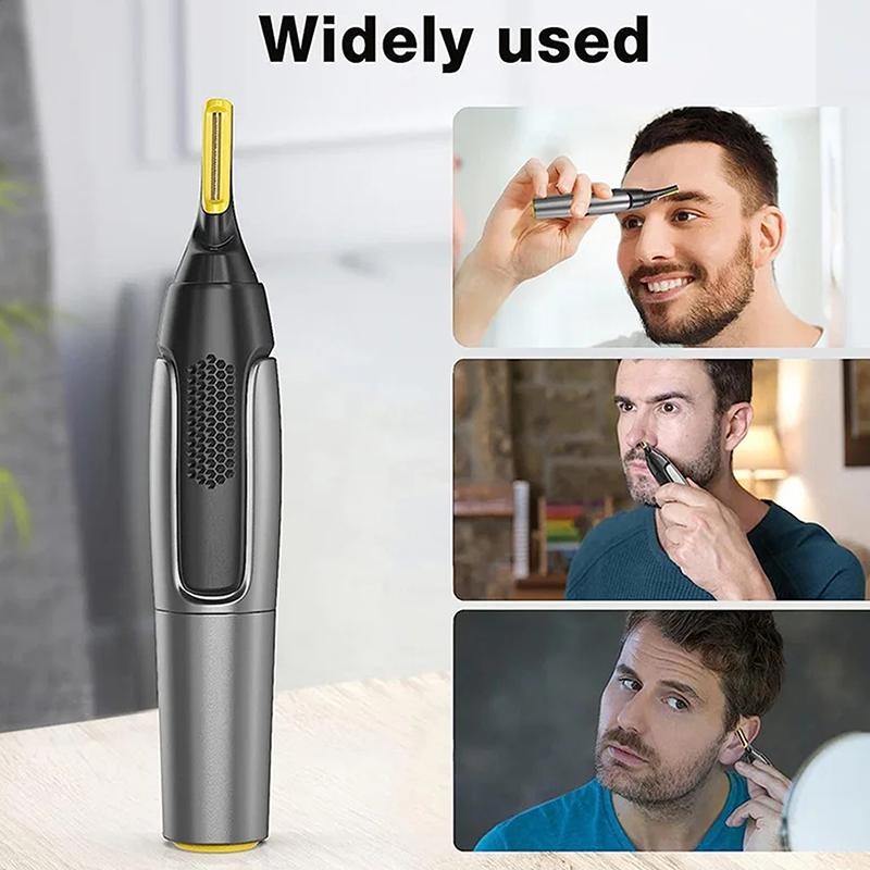 Ultra Thin Precision Trimmer Electric Nose Hair Trimmer Mini Portable Ear Trimmer For Men Nose Hair Shaver Waterproof Safe Clean