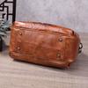 Vintage Chinese Style Shoulder Crossbody Bags for Women Embossing Print Tote Bags Large Capacity Multi-Pocket Soft Handbags
