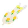 Pet Bird Cute Diaper Clothes Washable Diaper Urine Nappies Flight Suit for Mini ParrotL Pineapple