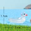 Cute Animal Swimming Rings Swan and Capybara Fish Tanks Ecological Landscape Decoration Accessories and Small Ornaments