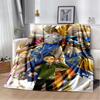 Cartoon Digimon Adventure Monster Soft Plush Blanket,Flannel Blanket Throw Blanket for Living Room Bedroom Bed Sofa Cover Child