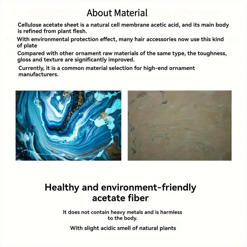 Ocean-Inspired Acetate Hair Claw - Large Jellyfish & Shark Design, Elegant Cute Grip, Big Animal Cartoon Hair Clip