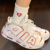 Nike Air More Uptempo 'White Varsity Red Outline' 2018/2021 GS