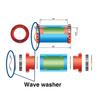 ZTTO Bottom Brackets GXP Adapter Sturdy High Strength Bike Wear-resistant Repair Bracket Adapter for MTB 