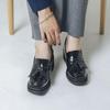 [Evol] Soft and Cushioned Quilted Tassel 6.5cm Loafers