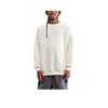 Nike Sweatshirt Solid Color Crew Neck Long Sleeve Kids Tops White FD2923-047