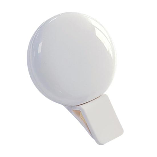 LED-Aufhelllicht mit Clip, wiederaufladbar, einstellbare Helligkeit, für Telefon, Tablet, Laptop, Selfie, Videokonferenz, Live-Streaming, Fotografie, Aufhelllampe