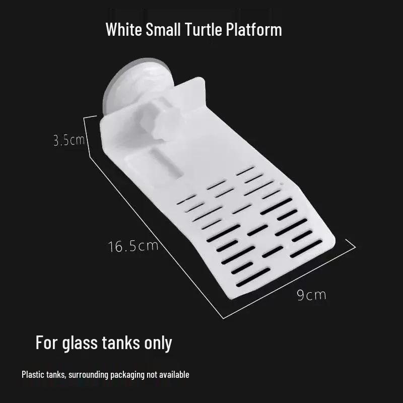 Turtle Climbing and Rest Platform with Simulated Grass and Hiding Slope