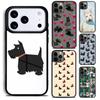 Scottish Terrier Dog Phone Case For iPhone 17,16e,15,14,13,12,11,Mini,Pro,MAX Soft Silicone Cover