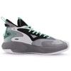 Anta Kong Chao 3 Shock Absorption Non-Slip Wear-Resistant High-Top Basketball Shoes Men Sneakers Black Gray 112131601-5