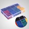 Multiple Size Heat Shrink Tubing with Box, 530 Pieces, Ideal for Garages,   Mechanics, Heat Shrink Tubing In Assorted Colors, Easy Storage and Acces