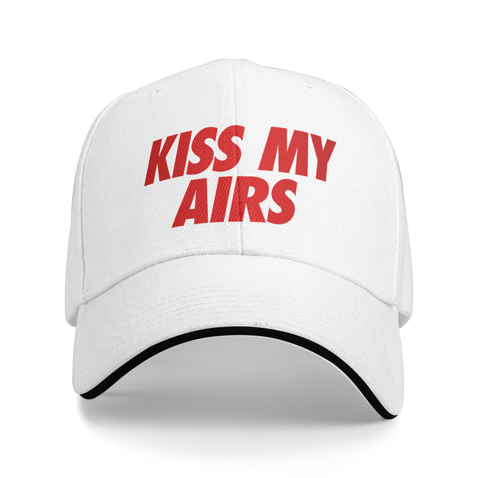 

Персонализированная Классическая Бейсболка Kiss My Airs для Унисекс Женщин Регулируемая Взрослая Кепка Папы Летняя Солнцезащитная Кепка One Size