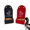 Grit Feeder For Chicken Coop Hangable Poultry Food Container Hangable Chicken Feeding Trough For Farm Backyard 2 Pieces Duck