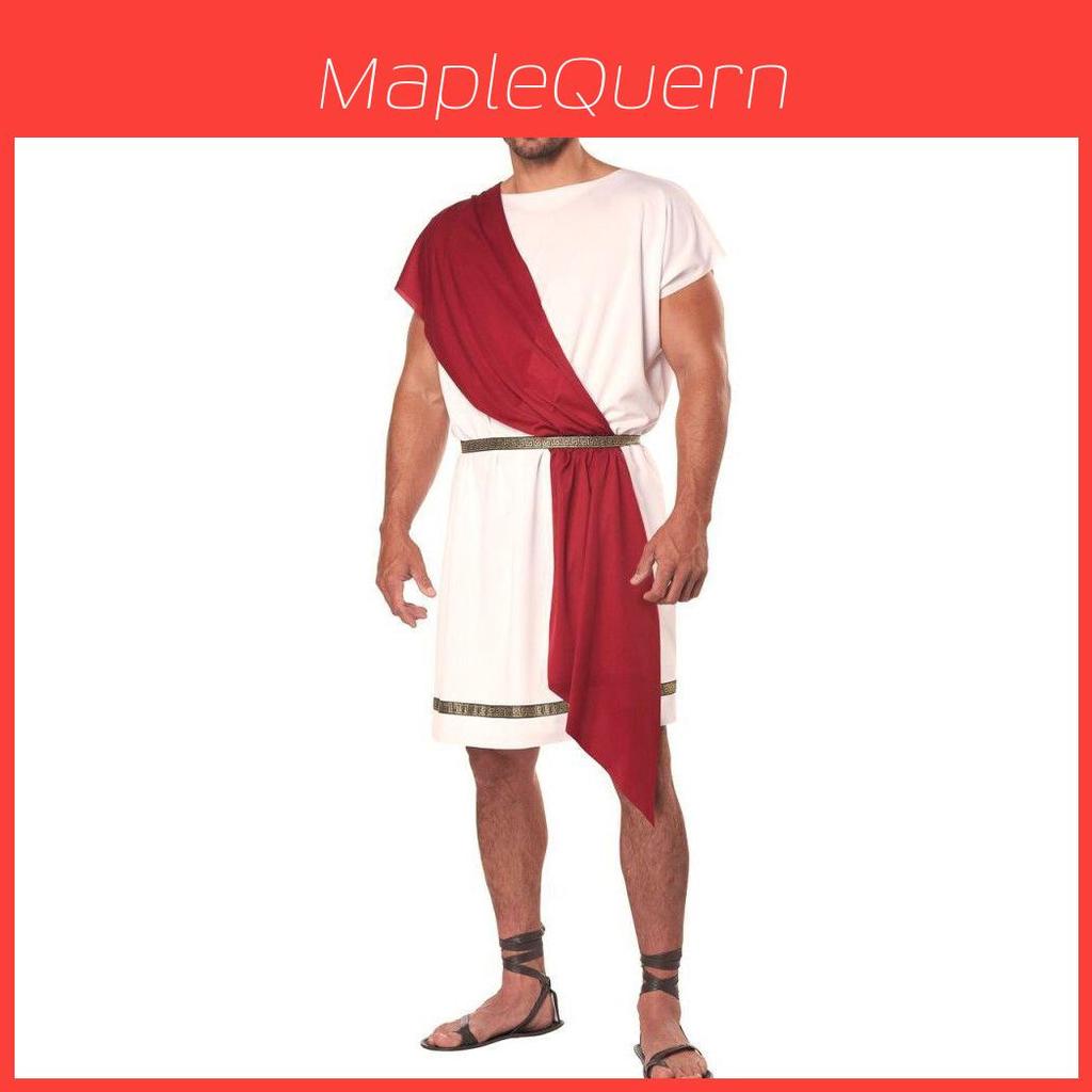 Elegante Costume da Guerriero Greco-Romano Maschile Taglia M-XL per Feste Cosplay e Halloween