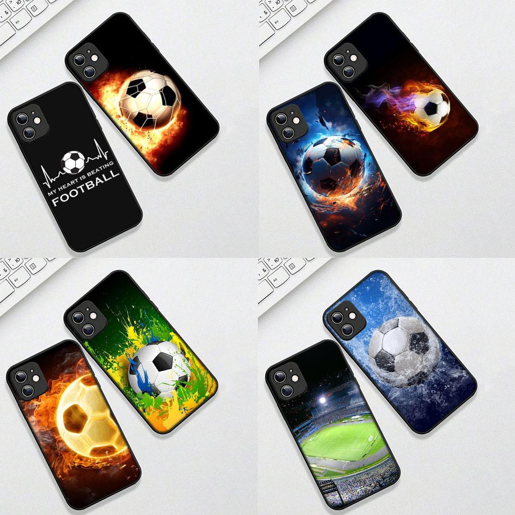 Protective Cover for Xiaomi Redmi Note 12 11 10 A3 Pro 10A 10C 12C Note12 5G 4G Casing Phone Case Soccer Love Football