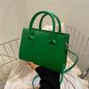 Trend Line Texture Bag Women's Messenger Bag New Trendy Portable Versatile Women's Bag Commuter Large Capacity Small Square Bag