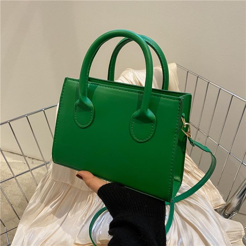 Trend Line Texture Bag Women's Messenger Bag New Trendy Portable Versatile Women's Bag Commuter Large Capacity Small Square Bag
