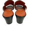 Hermes CM21107022009 Candy Goat Kelly Buckle Heeled Sandals Sandals Black Goat Women Used