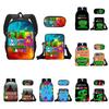 3pcs/set Garten Of Banban Backpack Shoulder Bag Pencil Pouch Student School Gift
