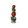 Christmas Decoration - Home ESPRIT - Red Green - 35x35x108.5 Cm - Multicolor - One Size