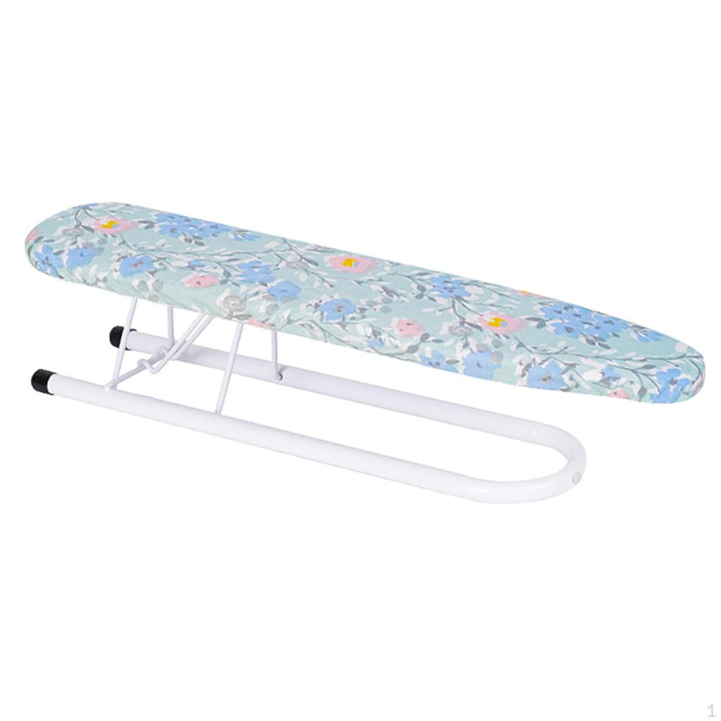 Foldable Ironing Board Portable Compact Stable Tabletop Space Saving