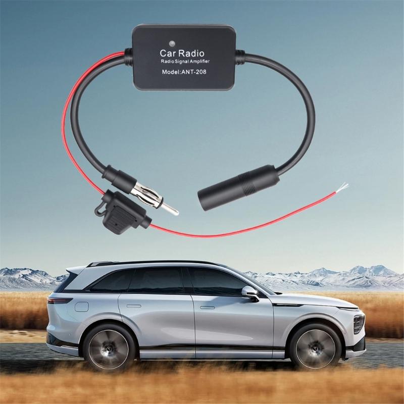 Universeller Auto DAB+ Antennenverstärker Mit 22dB Verstärkung Für Verbesserte Radioempfangsqualität In Fahrzeugen Signalverstärker