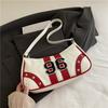Bag Women's New Current Handbag Niche One Shoulder Crossbody Bag Racing Small Square Bag