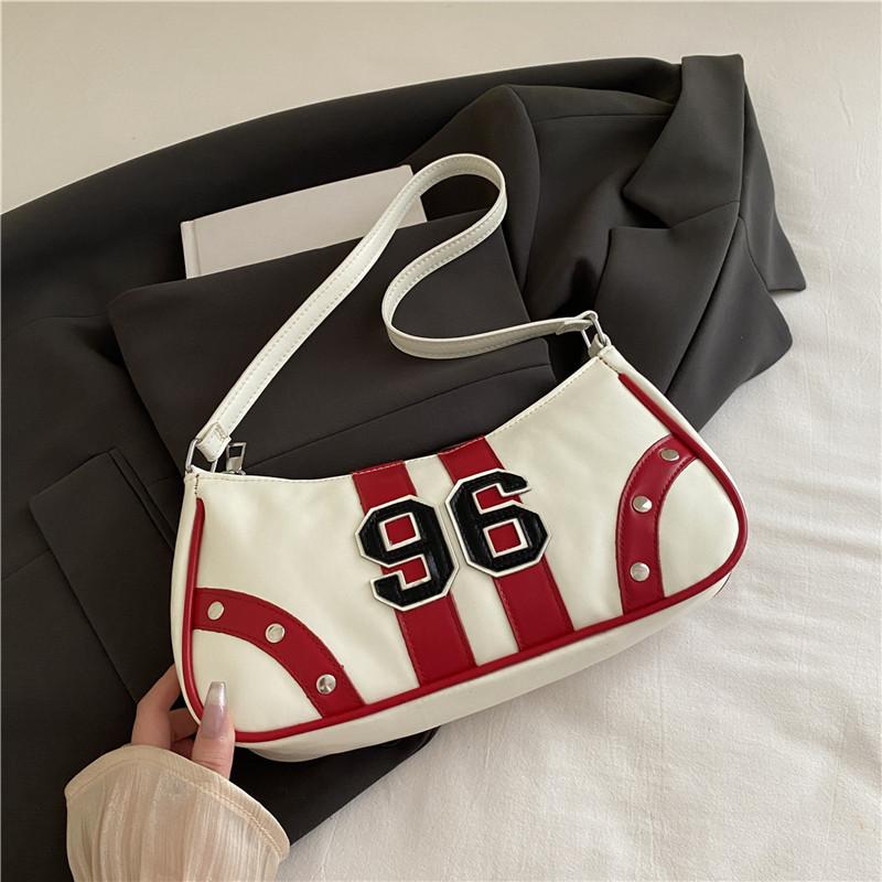 Bag Women's New Current Handbag Niche One Shoulder Crossbody Bag Racing Small Square Bag