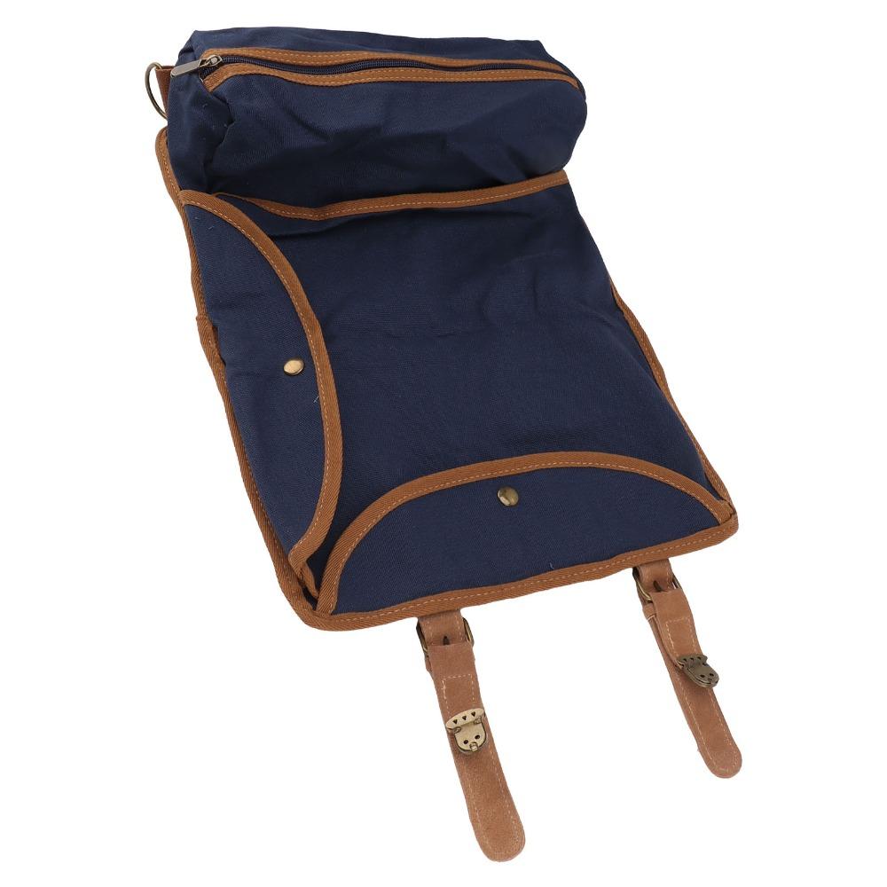 Durable Canvas Bartender Bag Adjustable Strap Portable Bartending Tool Bag Travel Bartender Kit Bag Home Cocktail Making