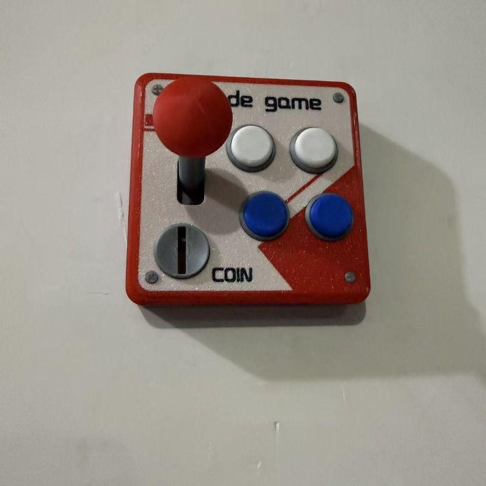 Creative Light Switch Guard Covers 3D Printed Console-shaped Switch Cover Living Room Decor