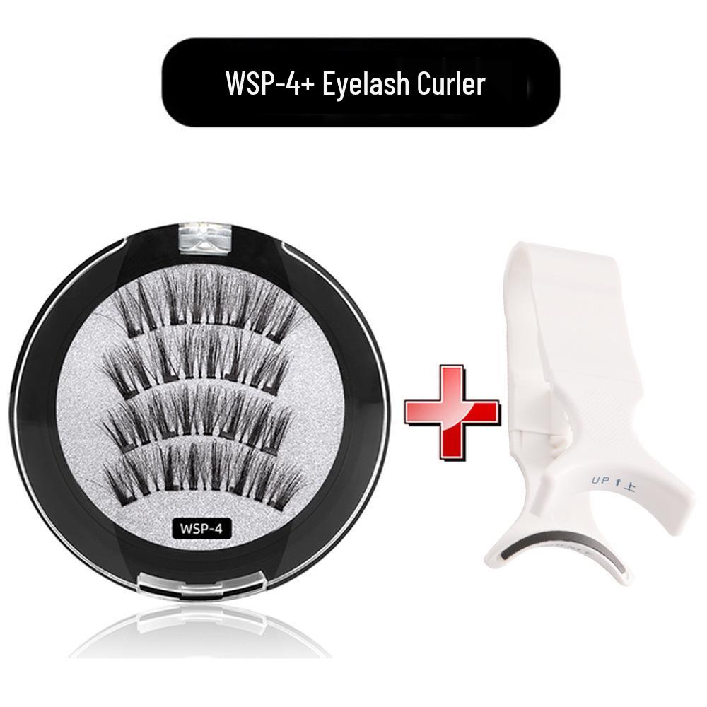 Magnetic Reusable False Eyelashes - Little Devil Quantum Set, Glue-Free, Long-Lasting, Natural Look