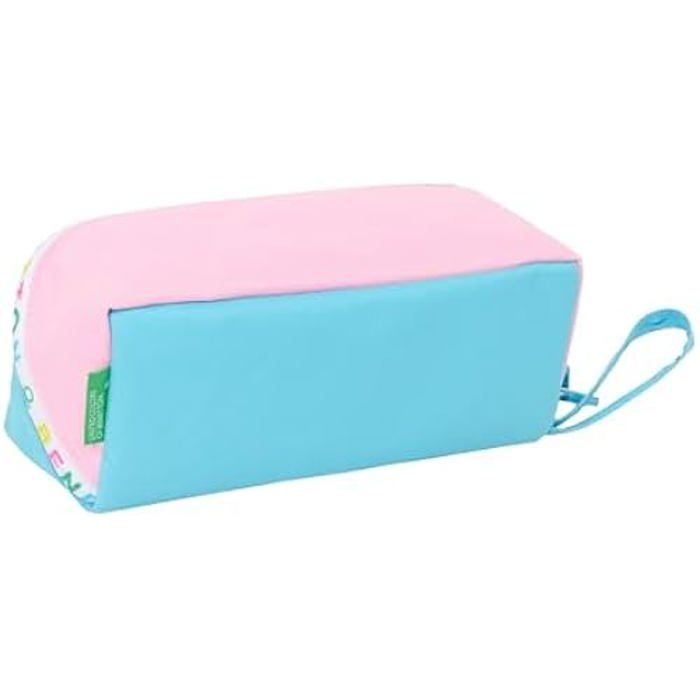 Square Pencil Case - SAFTA - Benetton Unique - Comfortable - Children - School