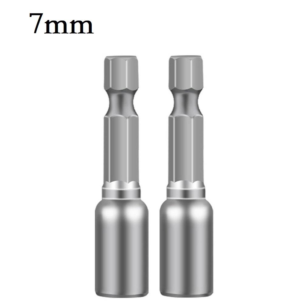 1/4in Hex Driver Socket Chrome Vanadium Steel Drill Chuck