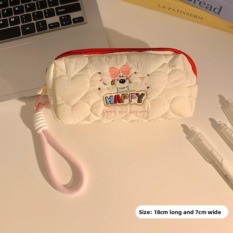 Stilren Hundpennaväska i Nylon Med Exklusiv Design För Mellanstadiet Och Högskolan