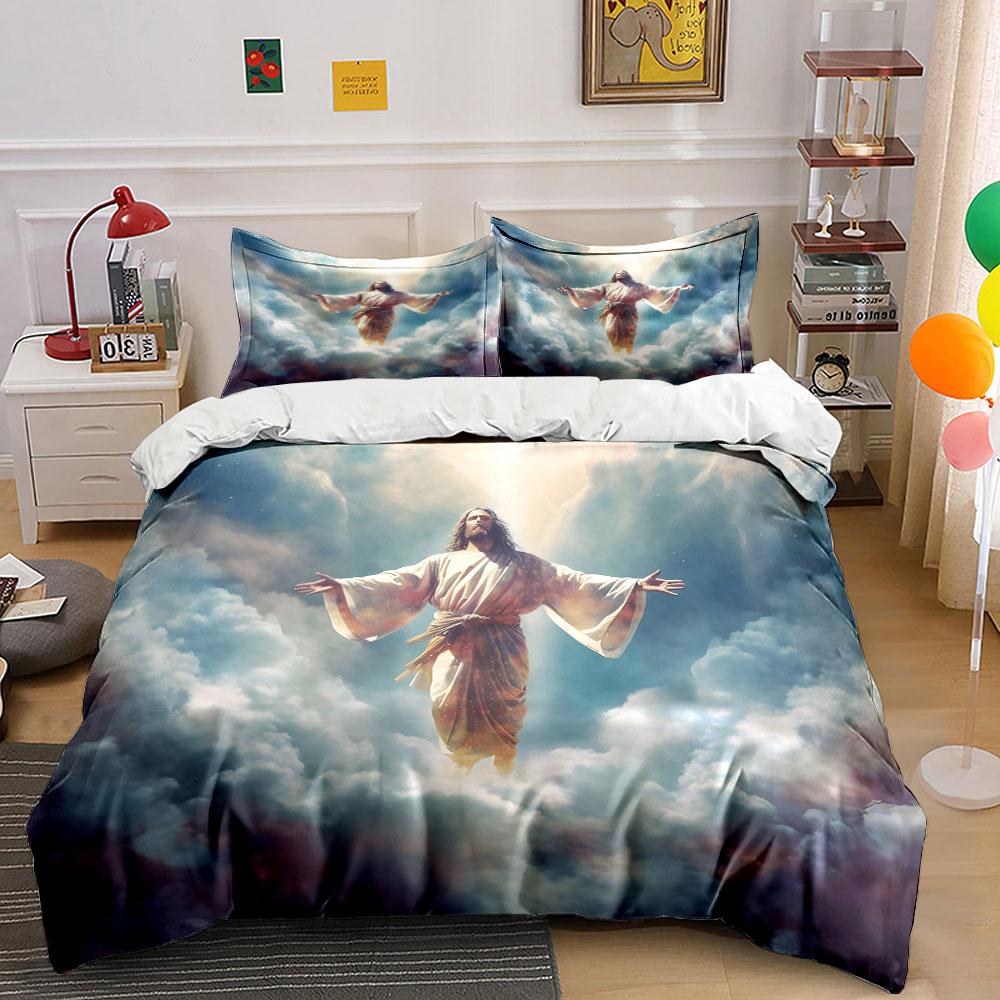 "Heavenly Embrace of Light." Bedding Sets Duvet Covers Pillowcases(1* Duvet Cover 2* Pillowcases Without Duvet Insert)