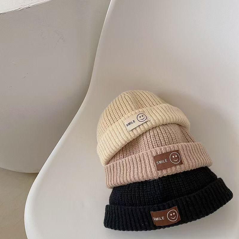 Baby wool hat children autumn and winter personality landlord hat boys and girls fashion versatile melon fur hat tide