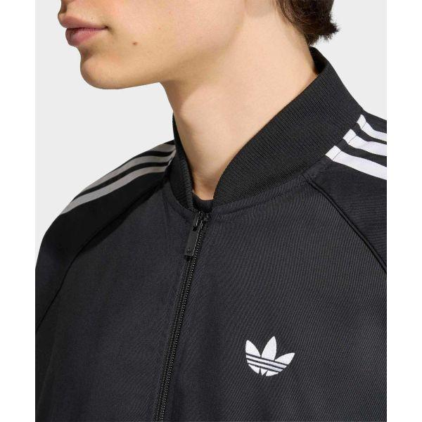adidas Originals SST Adicolor Striped Logo Pattern Zip Long Sleeve Jacket Men Jackets KR1371