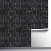 Home Decor Black Gold Arc Self Adhesive Wallpaper Peel and Stick Contact Paper Bedroom Wall Renovation Furniture Stickers